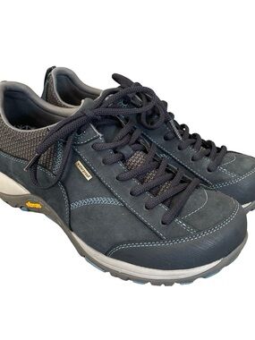 Dansko Women's Athletic Lace-Up Shoes in Navy and Gray